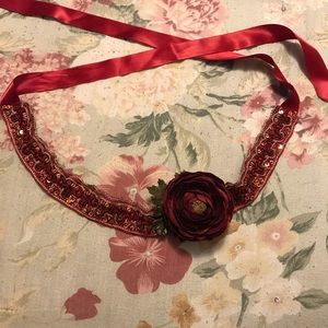 BoHo Floral Tie Headband
